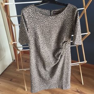 Leopard print dress